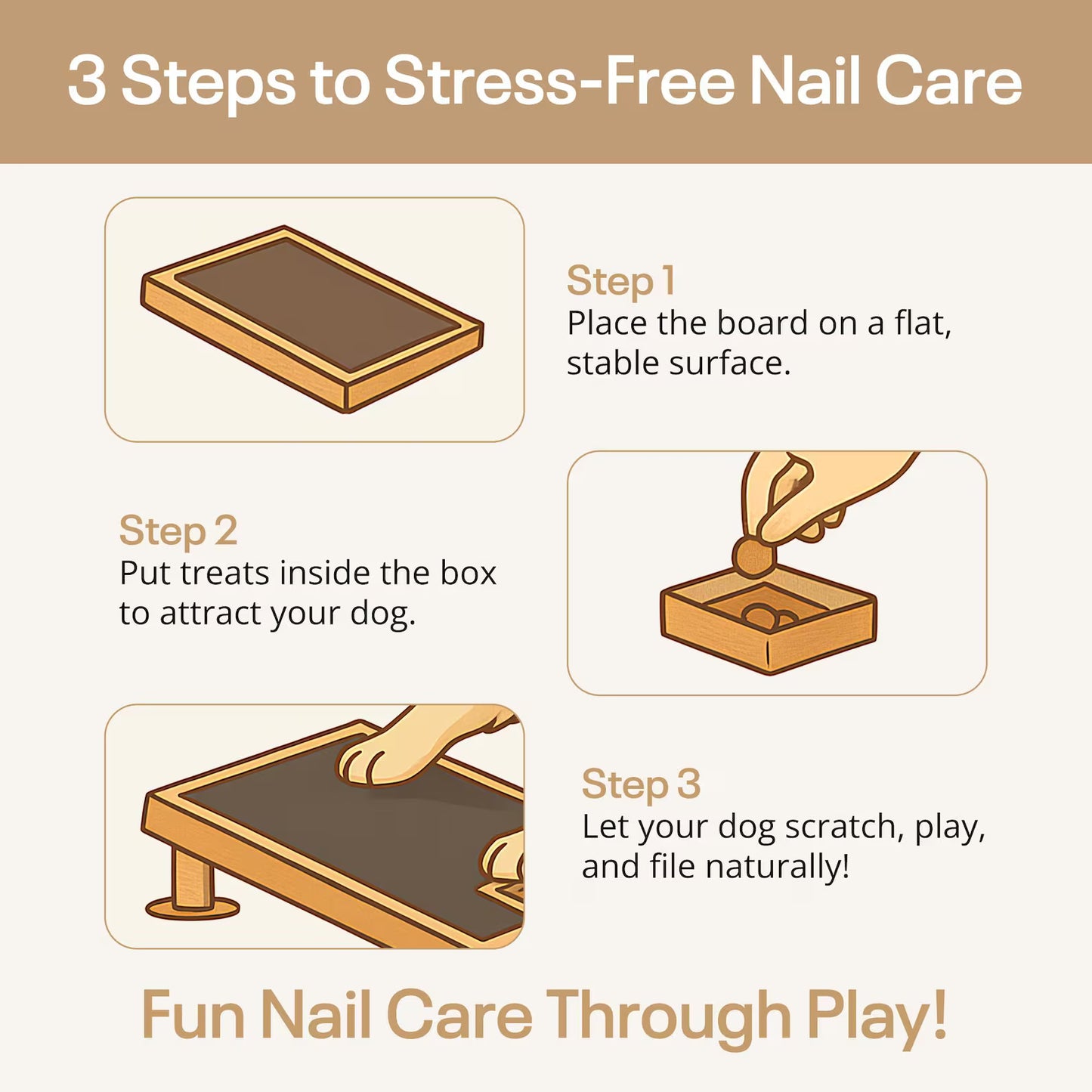 Pet Paws Wood Polisher